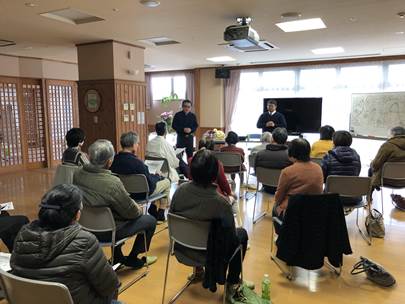 自分自身のため、ご家族のため、地域のために熱心に耳を傾ける参加者の皆さん